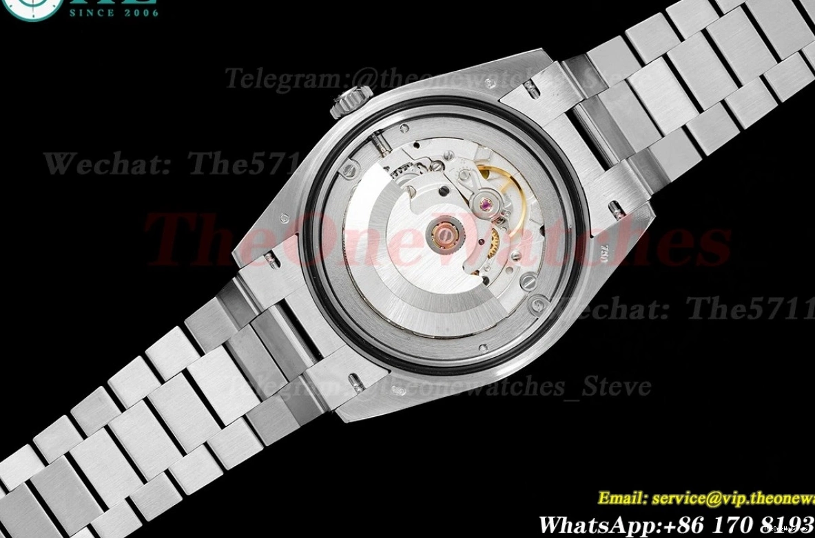 40mm Silver Stk DayDate EWF A2836 SS SS 0218